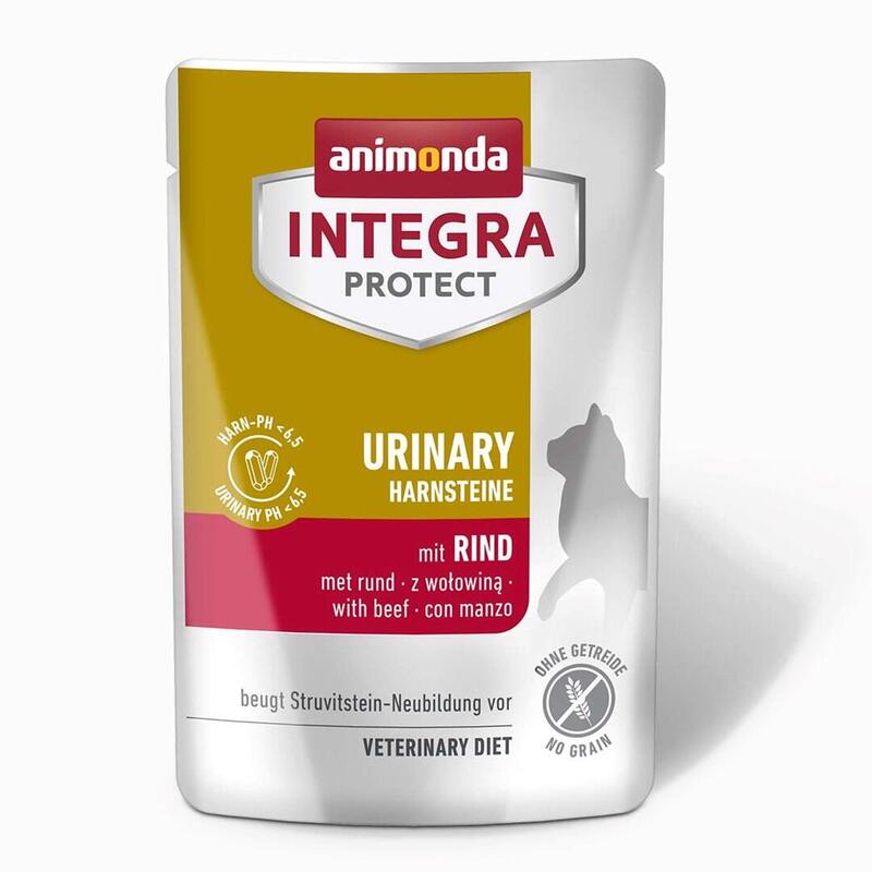Comida Húmeda Para Gatos Animonda Integra Protect Urinary Struvit Con Ternera 85g