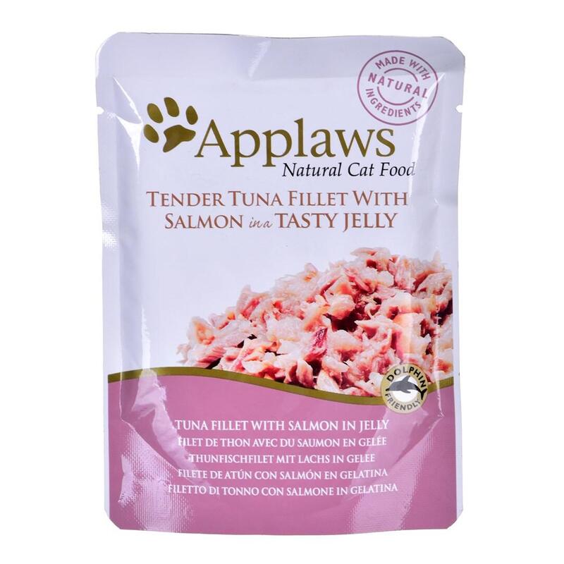 Comida Húmeda Para Gatos Applaws Cat Tuna With Salmon In Jelly 70 G