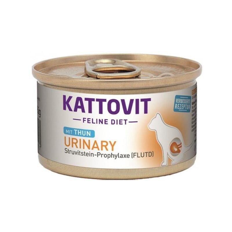 Comida Húmeda Para Gatos Kattovit Feline Diet Urinary Tuna 85g