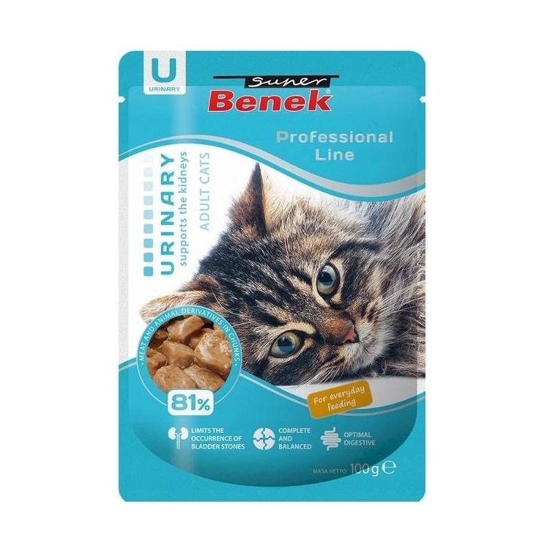 Comida Húmeda Para Gatos Super Benek Urinary 100g