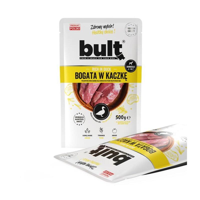 Comida Húmeda Para Perros Bult Rich In Duck 500g