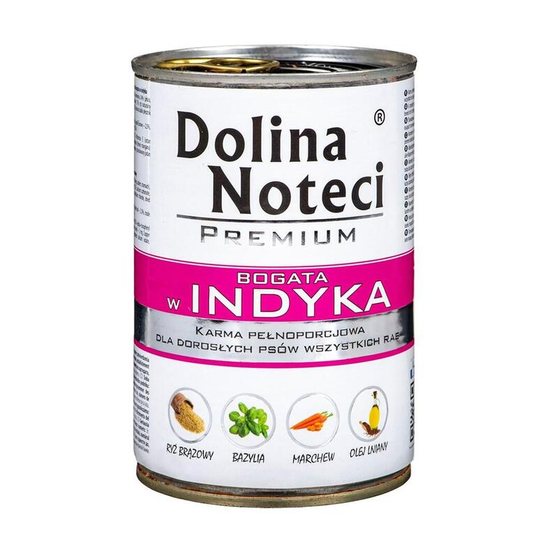 Comida Húmeda Para Perros Dolina Noteci Premium Rich In Turkey 400 G