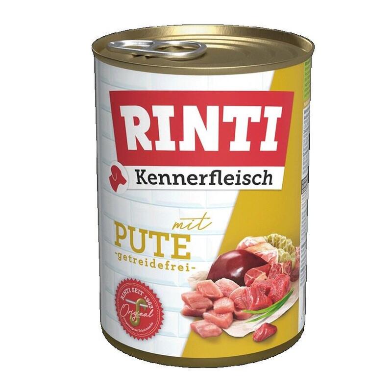 Comida Húmeda Para Perros Rinti Carne De Pavo 400g