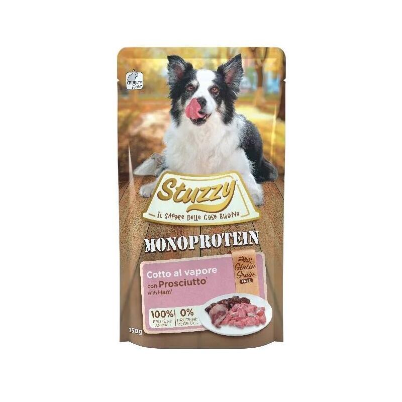 Comida Húmeda Para Perros Stuzzy Monoprotein Ham 150 G