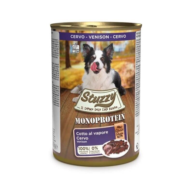 Comida Húmeda Para Perros Stuzzy Monoprotein Venison 400 G