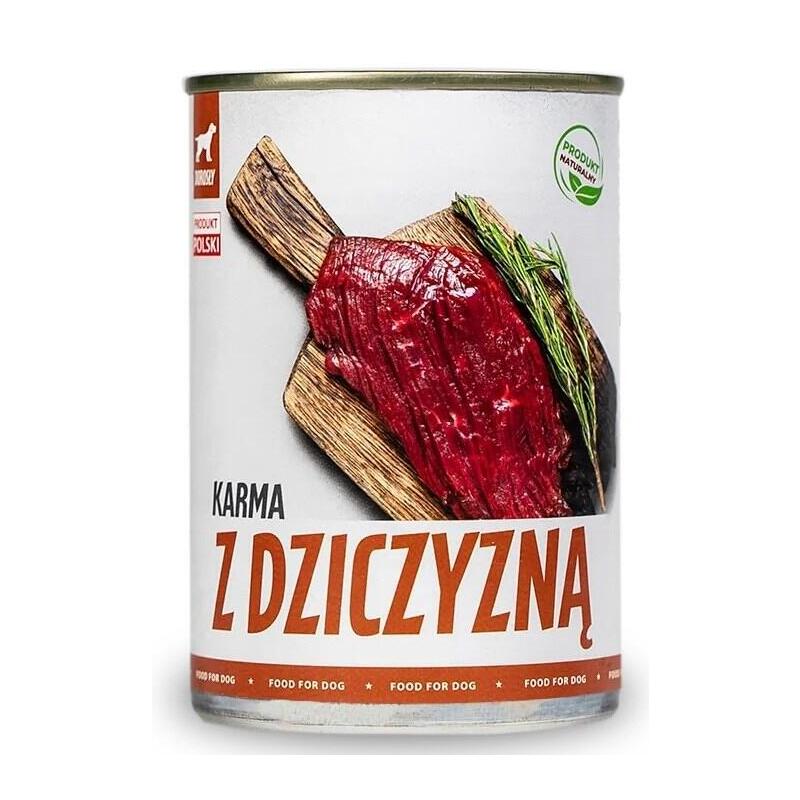 Comida Húmeda Para Perros Tuf Tuf Venison Food 400 G