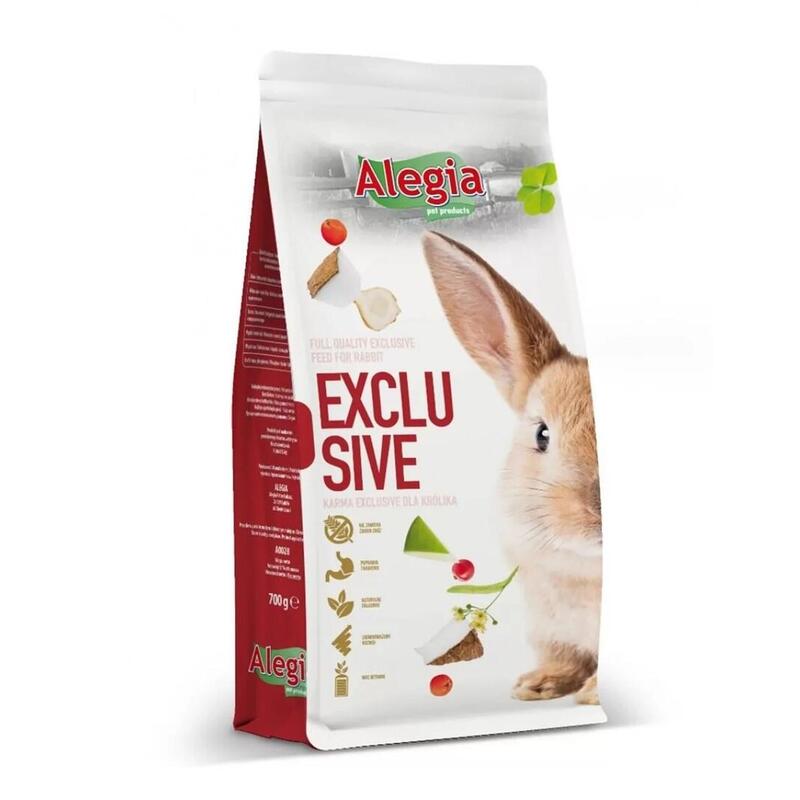 Comida Para Conejos Alegia Exclusive Rabbit 700g