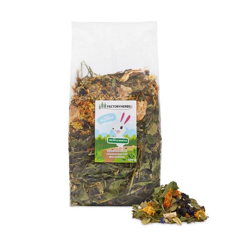 Comida Para Conejos Factoryherbs Nie Byle Badyle 500g