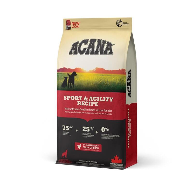 Comida Para Peros Acana Heritage Sport & Agility 17 Kg