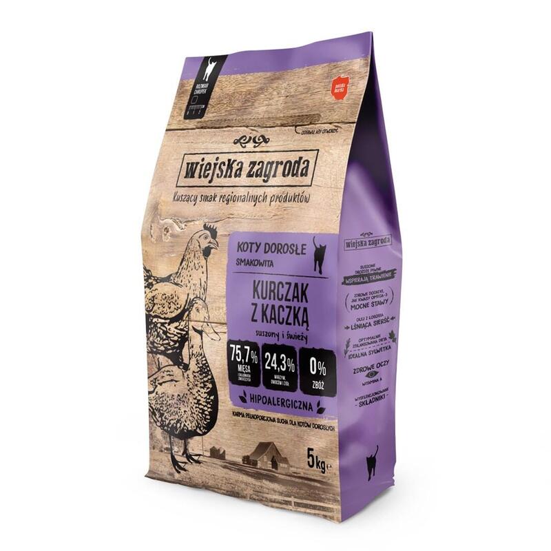 Comida Seca Para Gatos Country Farm Pollo Y Pato 5 Kg