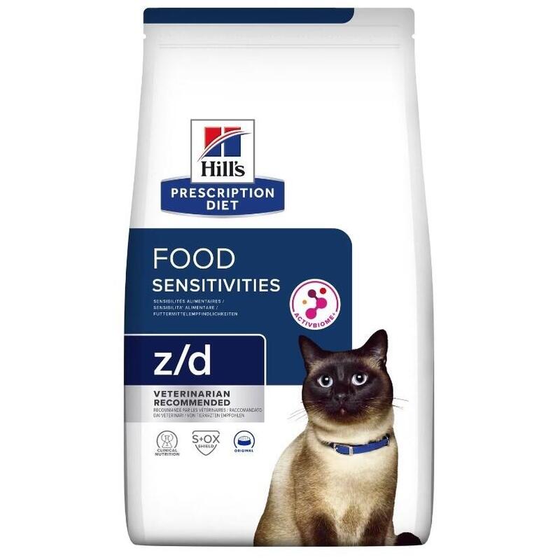 Comida Seca Para Gatos Hill'S Pd Food Sensitivities Z/D 1,5 Kg