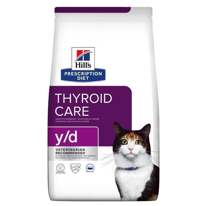 Comida Seca Para Gatos Hill'S Thyroid Care Y/D 3 Kg