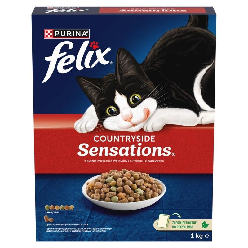 Comida Seca Para Gatos Purina Felix Countryside Sensations 1kg