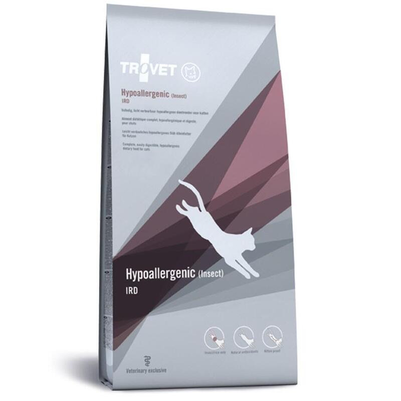 Comida Seca Para Gatos Trovet Hipoallergenic Insect Ird 2,5kg
