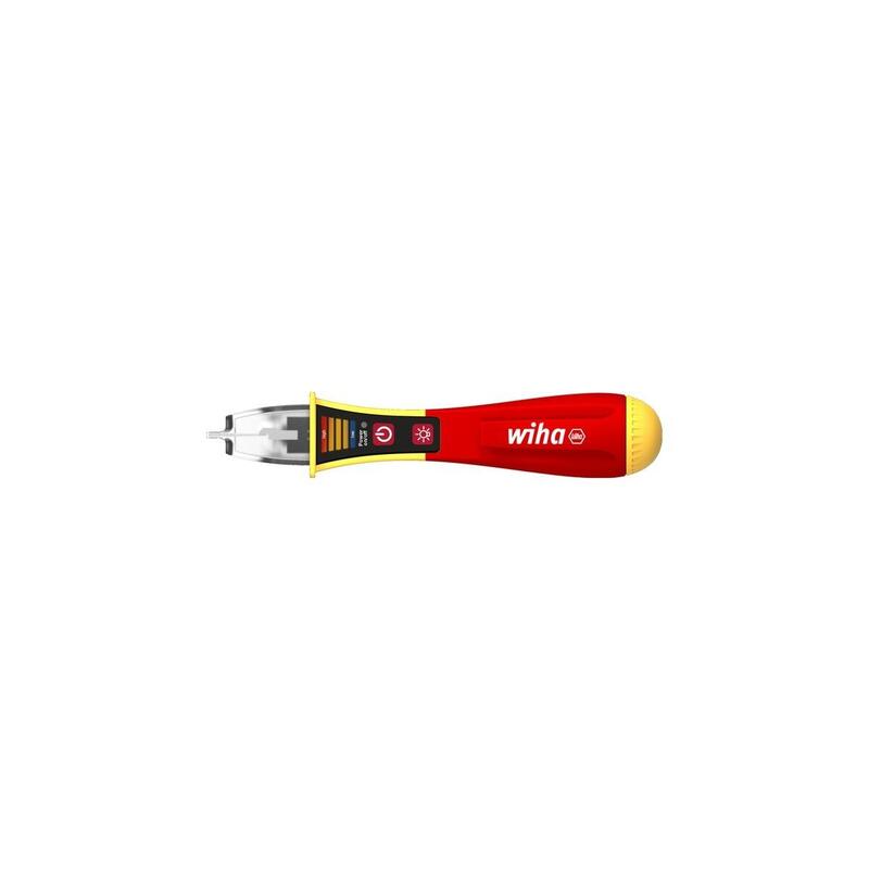 Comprobador De Tensión Wiha Volt Detector Ex, Unipolar 12-1.000 V Ac, Localizador Rojo/Amarillo, Sin Contacto, Con Protección Ex 44309