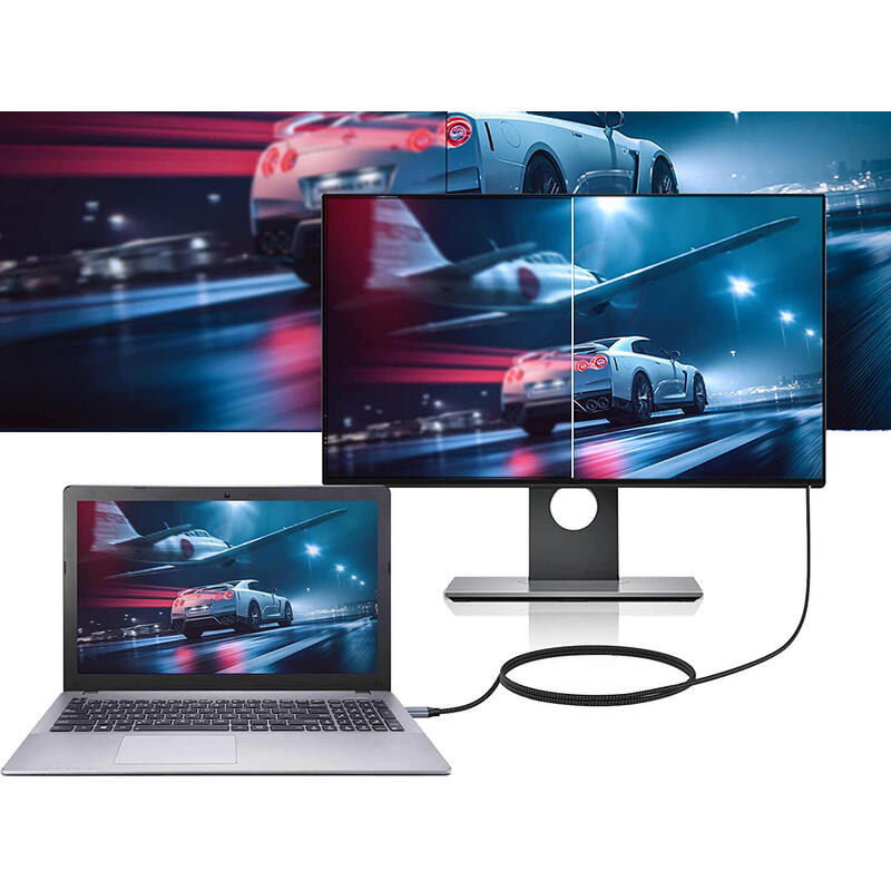 Conceptronic Cable Usb-C 3.0 -> Hdmi 4k60hz 2.00m Gr