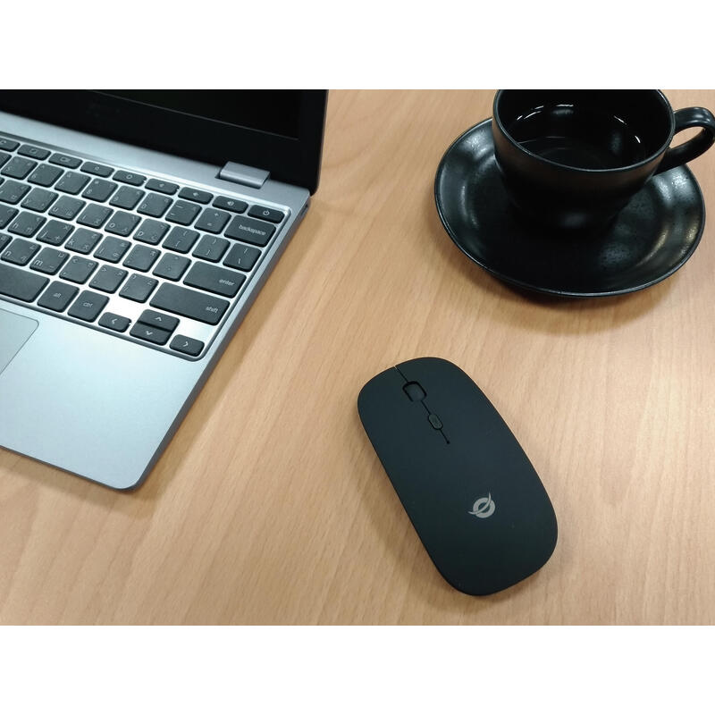 Conceptronic Lorcan01b Ratón Bluetooth De 4 Teclas Negro