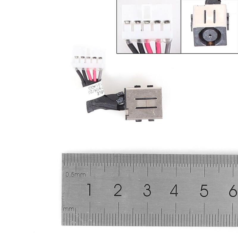 Conector Cable De Cc Dell Latitude 5580 5590 Precision 3520 Conector De Entrada De Cc Dc30100yx00 098c6h Dc30100yx00 098c6h