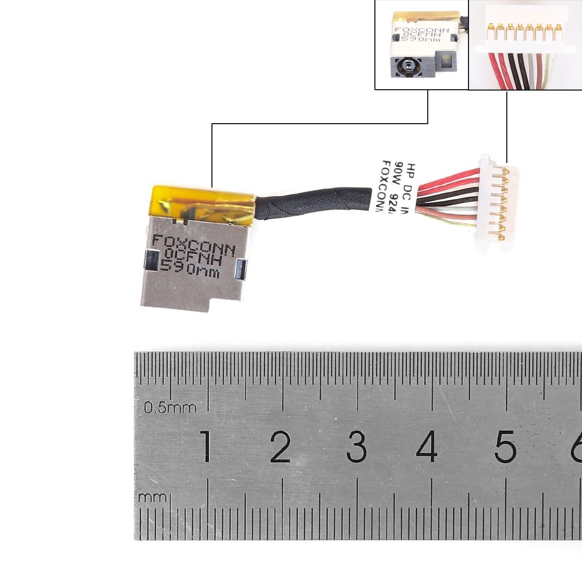 Conector Dc Jack Para Portátil Hp Probook 430 440 450 470 G5 G6 G7 924444-F30