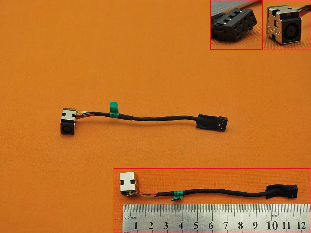 Conector Dc Jack Con Cable Para Portátil Hp Compaq 650 655 Cq58 Cq58-200 661680-Yd1