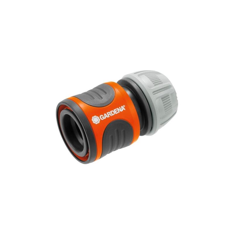 Conector De Manguera Gardena 13 Mm (1/2") - 15 Mm (5/8"), Suelto, Pieza De Manguera Gris/Naranja 18215-50