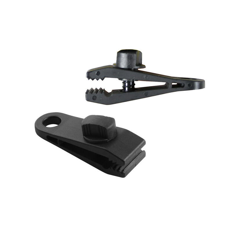 Conjunto De 4 Clips Tipo Pinza Para Sujecion De Toldos Y Lonas Ø0,27 X 8 X 3 Cm