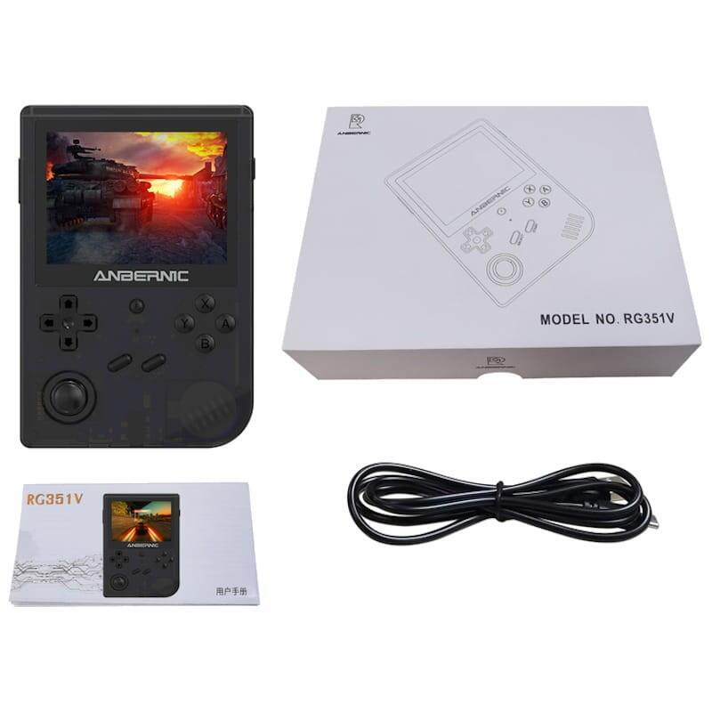Consola Anbernic Rg351v 1gb/16gb Negro Retro Portátil