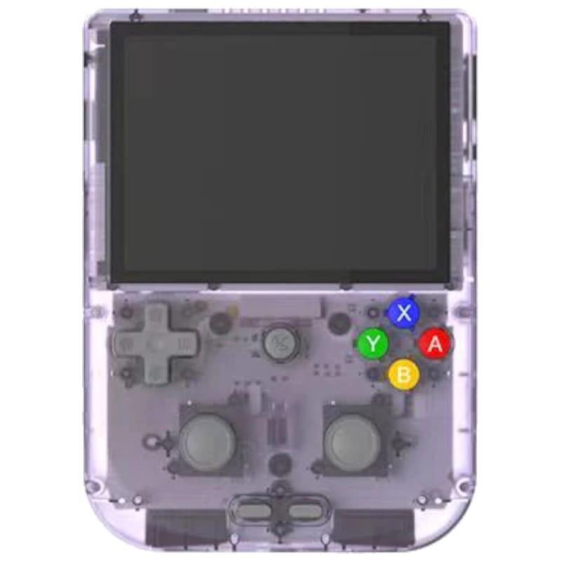 Consola Retro Portátil Anbernic Rg405v New 4gb/128gb Púrpura Transparente