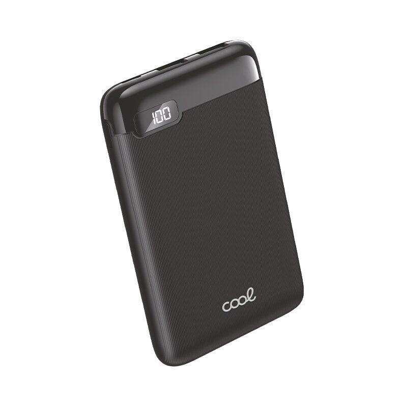 Cool Bateria Externa Power Bank 5000 Mah Display 10w Negro