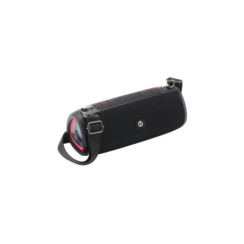 Coolsound Altavoz Bluetooth Disco Boom 16w - Asa De Transporte - Efectos Luces Led - Color Negro