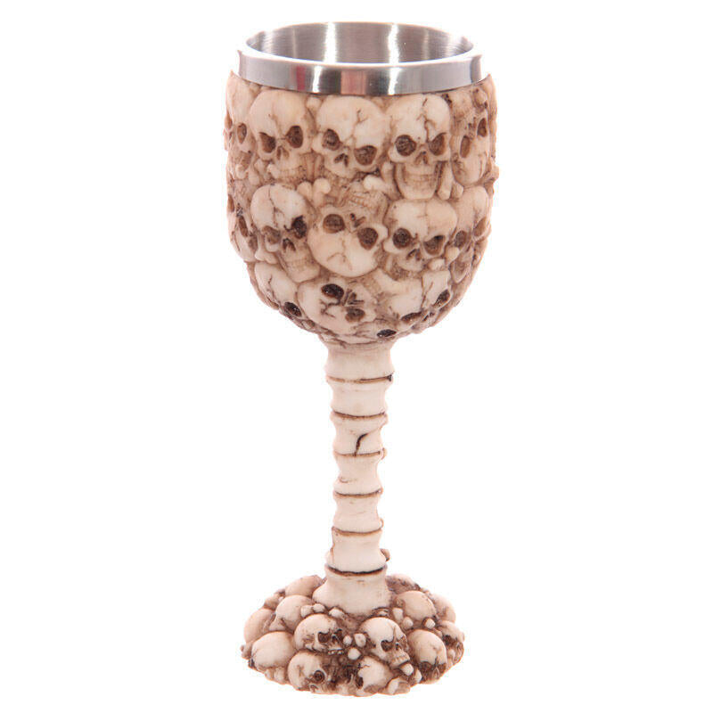 Copa Cabezas De Calavera Y Espina Dorsal