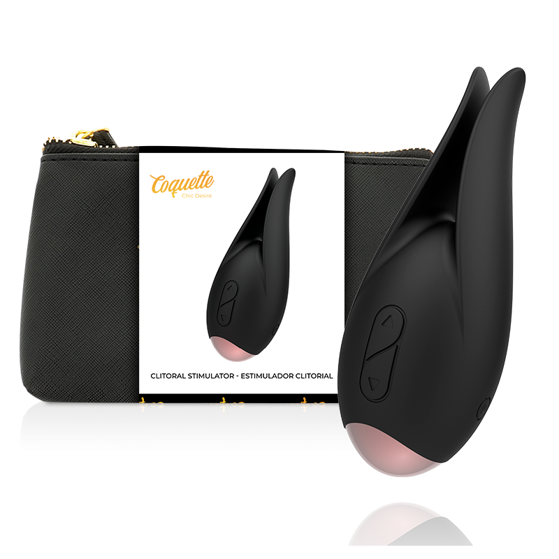 Coquette Chic Desire - Estimulador Clítoris Negro / Gold Flor