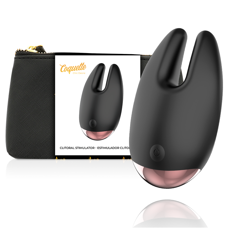 Coquette Chic Desire - Estimulador Clítoris Negro / Gold
