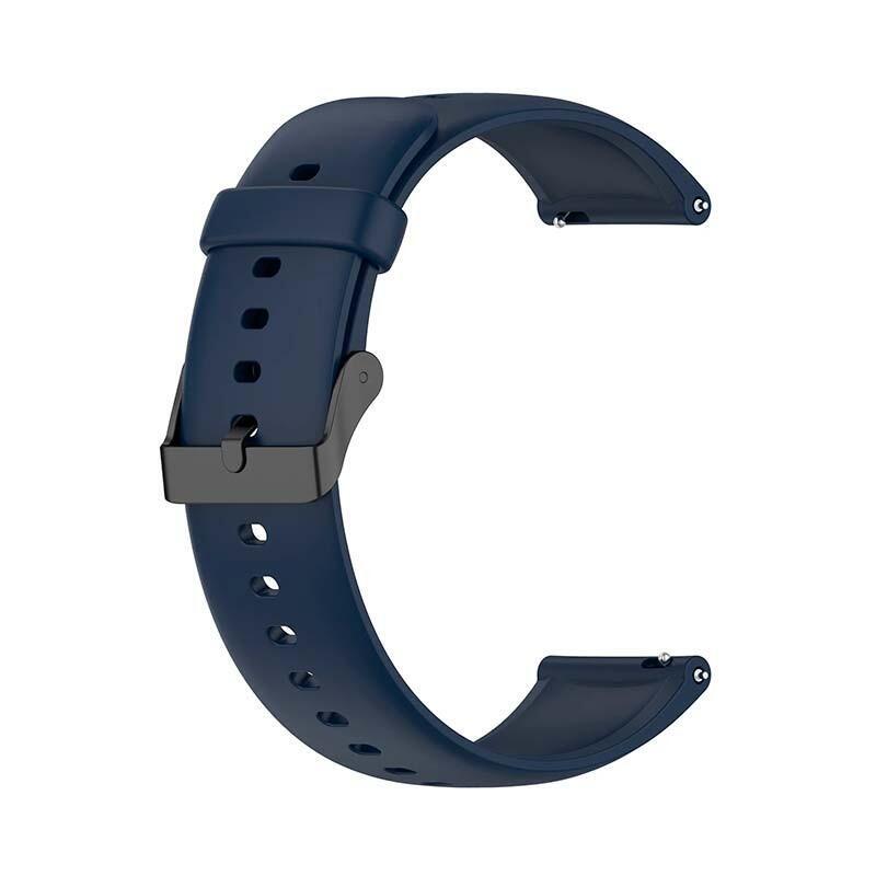 Correa De Silicona Realme Watch 3 / 3 Pro Azul Oscuro