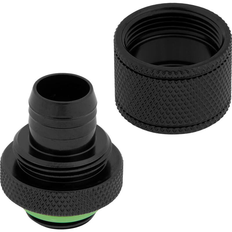 Corsair Hydro X Series Xf Compresión 10/13mm Id/Od Pack De 4 Negro