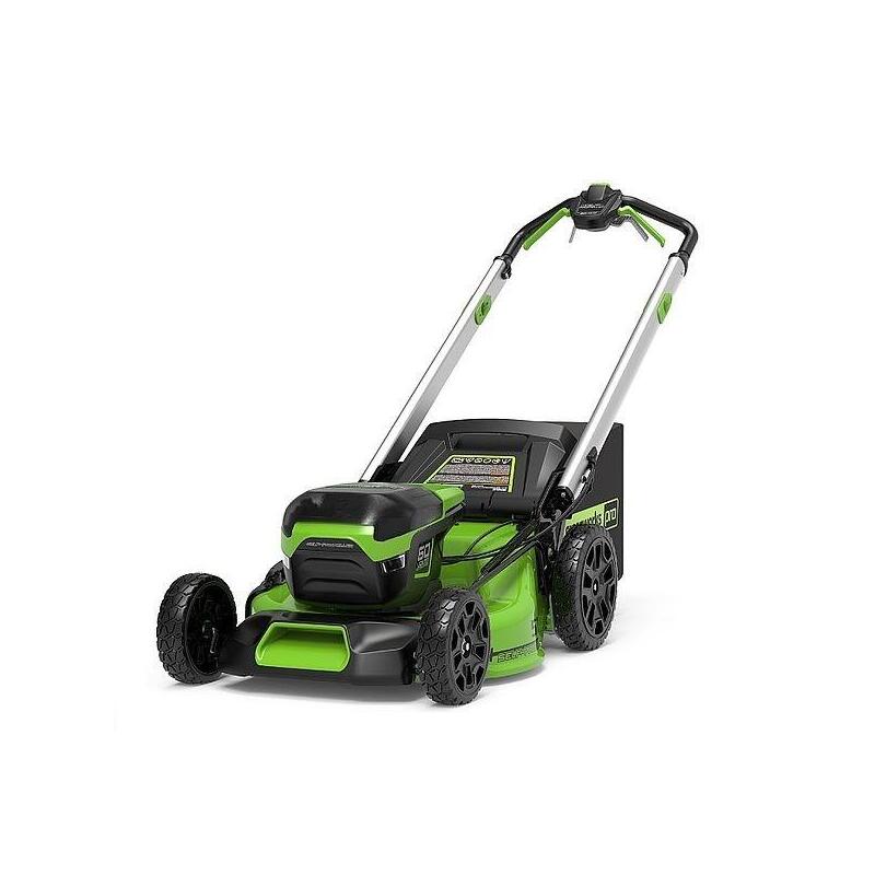 Cortacesped Sin Cable Con Accionamiento 60v 4ah 51 Cm Greenworks Gd60lm51spk4 - 2514307ub