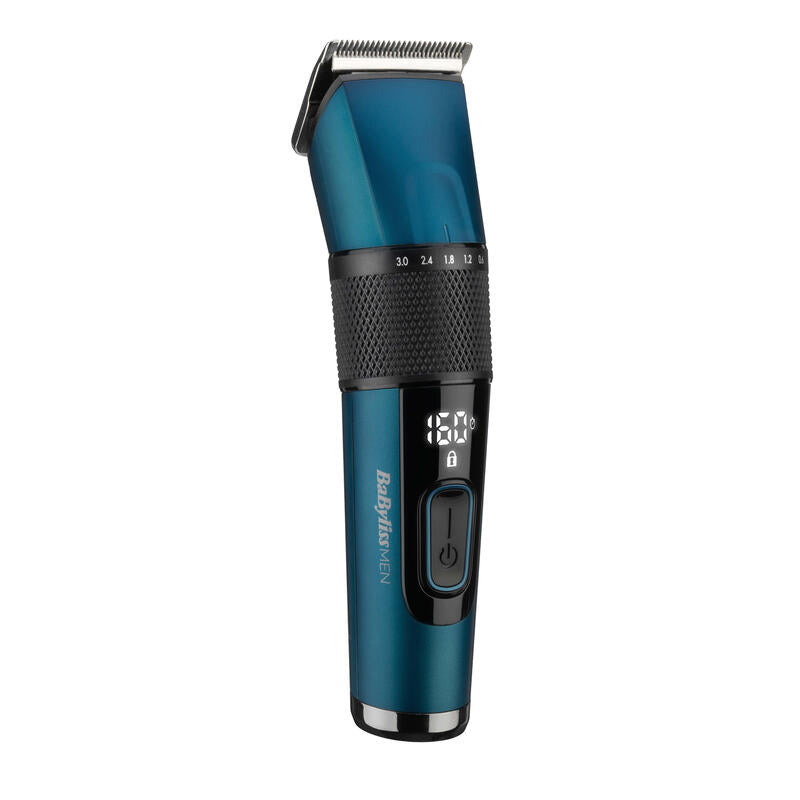 Cortapelo Babyliss Japanese Steel Digital Hair Clipper Negro, Verde Azulado 45 Ión De Litio