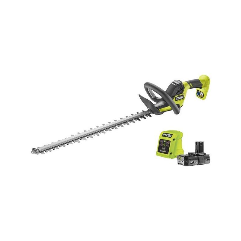 Cortasetos Inalámbrico Ryobi One+ Ry18ht55a-120, 18v (Verde/Negro, Batería De Iones De Litio De 2,0 Ah) 5133004910