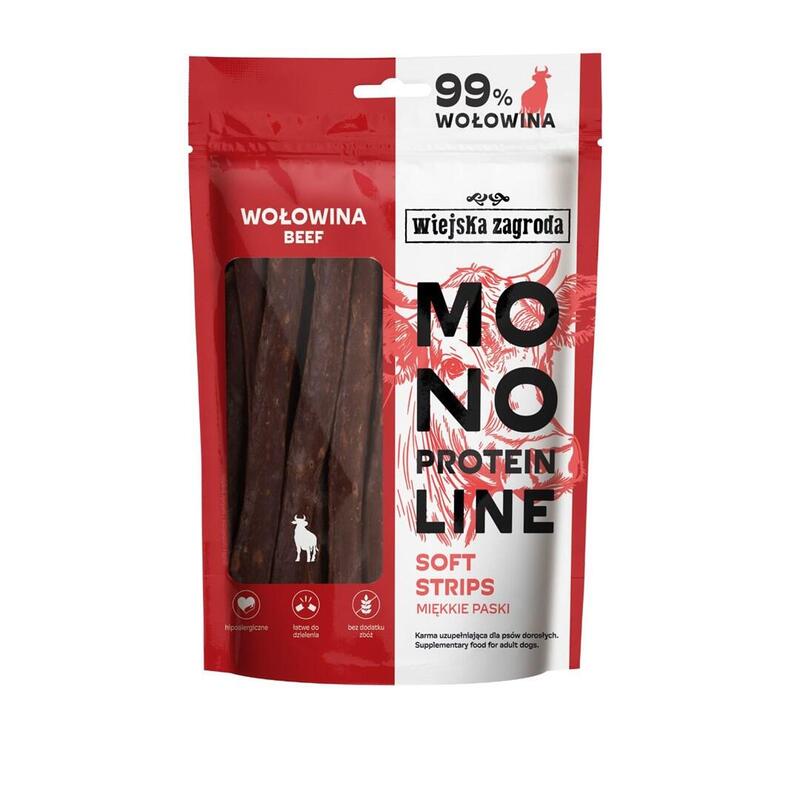 Country Farm Monoproteína Rayas De Carne Blanda (Adultos) - Para Perro - 100g