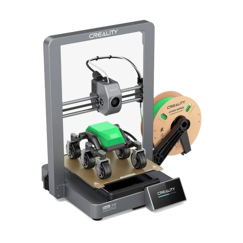 Creality Ender 3 V3 - Alta Velocidad 600mm/S, Impresora 3d Fdm Tamaño De Impresión 220x220x250mm, Enfriamiento Rápido Negro