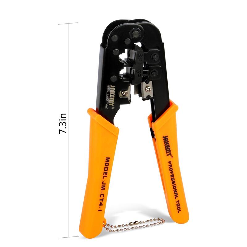 Crimpadora Para Cable Red 6p/8p Jakemy Jm-Ct 4-1