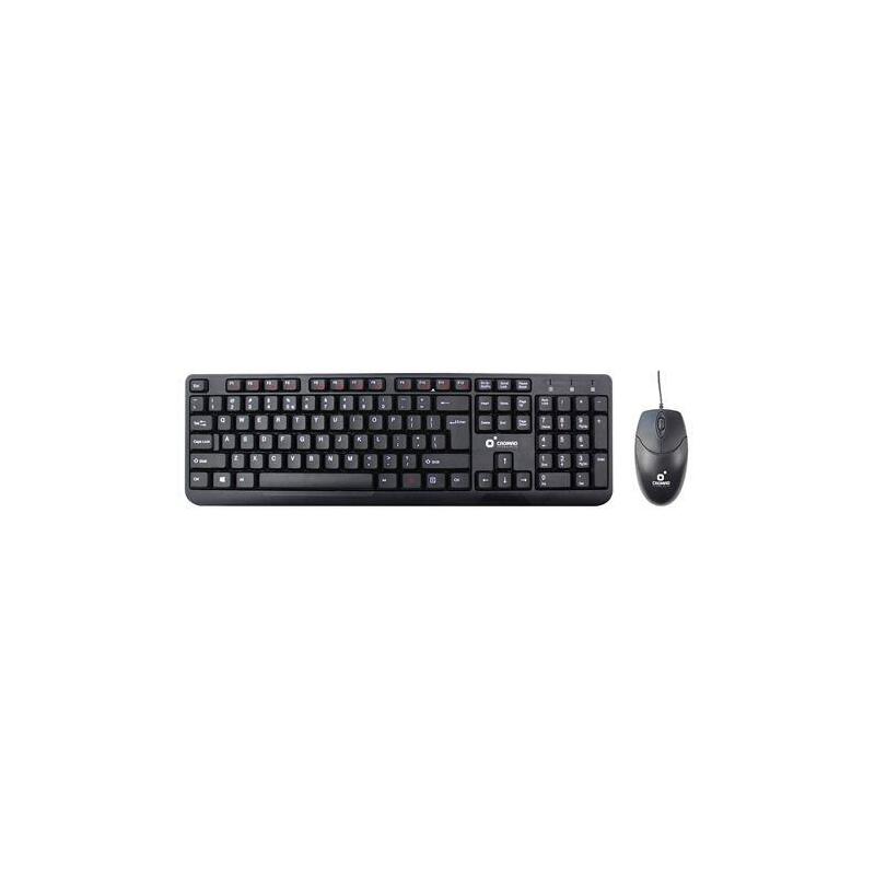 Cromad Pack Usb Teclado + Raton 1000dpi 3 Botones