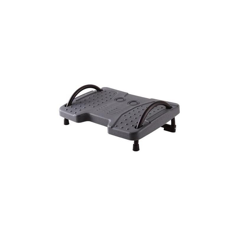 Cromad Reposapies Ajustable En Altura - Color Gris