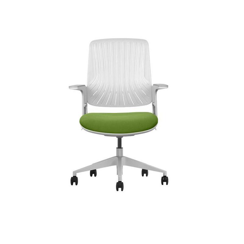 Cromad Senior Se1800 Silla De Oficina - Altura Ajustable Con Elevador De Gas De Grado 4 - Respaldo De Material