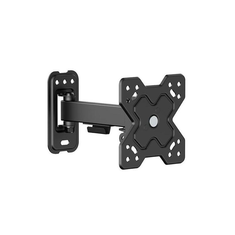 Cromad Soporte De Pared Con Brazo Articulado Para Tv De 13"-32" - Giratorio, Inclinable Y Extensible - Peso Max 20kg -