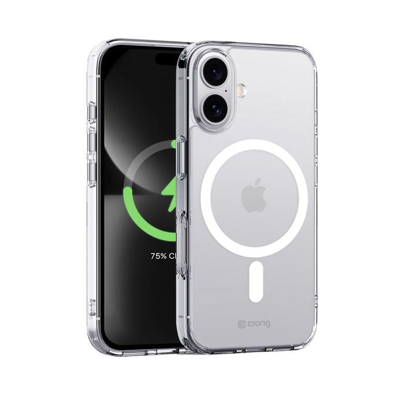 Crong Clear Mag Cover Do Iphone 16 Przezroczysty