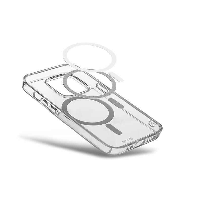 Crong Clear Mag Cover - Funda Magsafe Para Iphone 15 (Transparente)