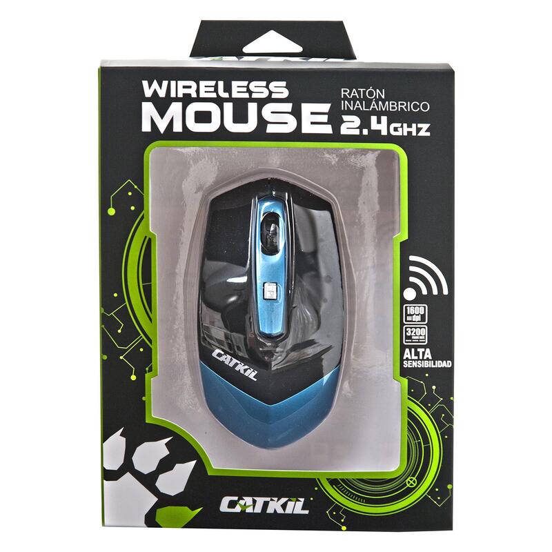 Ctkl - Raton Inalambrico Mod. Phoenix Blue