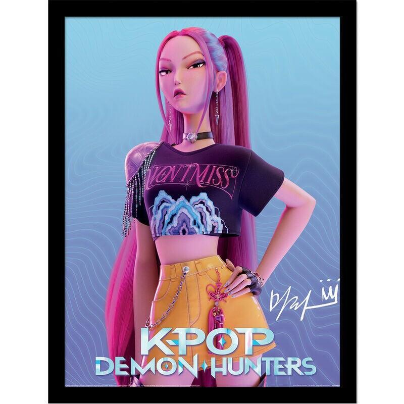 Cuadro Kpop Mira Demon Hunters