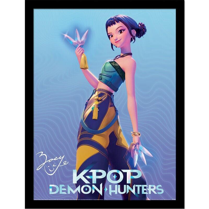 Cuadro Kpop Zoey Demon Hunters